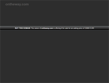 Tablet Screenshot of ontheway.com